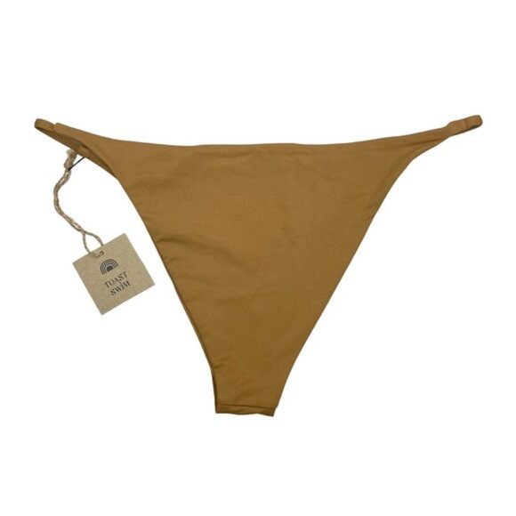 NWT TOAST SWIM String Bikini Bottom Sz XL Bronze - Picture 9 of 10
